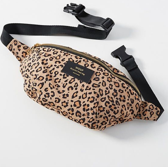 Leopard print deals belt bag